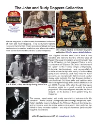 The John and Rudy Dopyera Collection