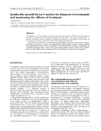 Insulin-Like Growth Factor-I