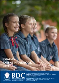 Primary Parent Handbook 2021