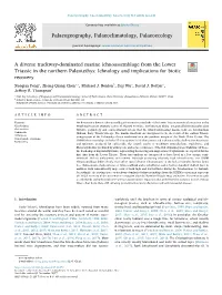 A Diverse Trackway-Dominated Marine Ichnoassemblage from the Lower