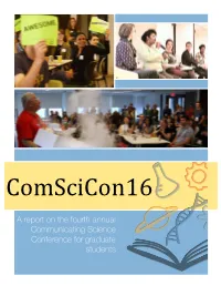 Comscicon16 Annual Report