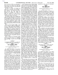 CONGRESSIONAL RECORD— Extensions Of