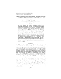 Developments in the Relationship Between Seventh Day Baptists and Seventh-Day Adventists, 1844Â•Fi1884