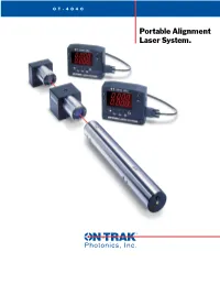 Portable Alignment Laser System