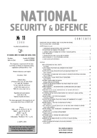 Security& Defence