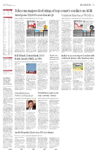 Telecom Majors Feel Sting of Top Court's Verdict On