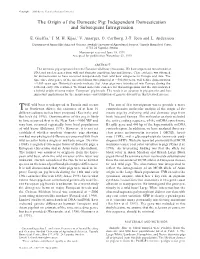 The Origin of the Domestic Pig: Independent Domestication and Subsequent Introgression