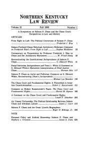 1 Fall 1993 Number 1 a Symposium on Salmon P