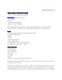 (Adapted from the Bread Bakers Apprentice) Pate Fermentee (Made the Day Before) 185G Pate Fermente