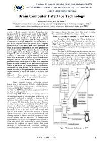 Brain Computer Interface Technology