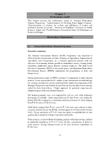 Chapter 2 Performance Audit Horticulture Department