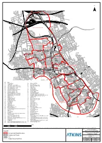 Legend Borough and Wards Boundary Employment Cluster Rail