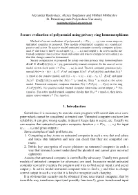 Polynomial Evaluation Engl2