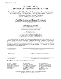 I-69 Final Eis Document 6-28-06