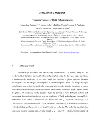 Thermodynamics of Fluid Polyamorphism