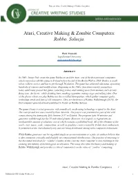 Atari, Creative Making & Zombie Computers: Robbo. Solucja