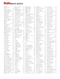Back-Issues-Index.Pdf