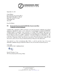 CZN Comments on Final Arguments