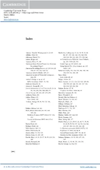 John Cage and Peter Yates Martin Iddon Index More Information