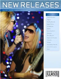 AUDIO + VIDEO 3/1/11 Audio & Video Releases *Click on the Artist Names to Be Taken Directly to the Sell Sheet