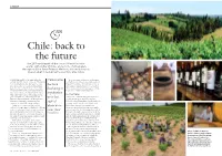 Chile: Back to the Future the 2010 Earthquake Off the Coast of Maule Has Led to Seismic Shifts in the Attitudes and Actions of Winemakers Throughout Chile