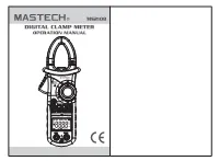 Digital Clamp Meter Operation Manual