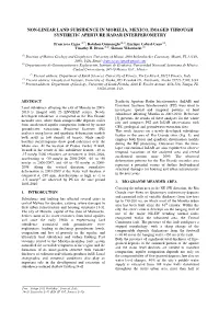 Non-Linear Land Subsidence in Morelia, Mexico, Imaged Through Synthetic Aperture Radar Interferometry