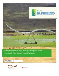 WRM-2020-05 NBI Technical Reports: Water Resources