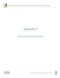Appendix C – Case Studies and Best Practices