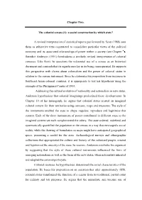 Chapter Two. the Colonial Census