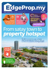 Kajang, While the Upcoming Expressways Are Expected to Enhance Its Connectivity