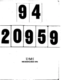 Microfilmed 1994 Information to Users