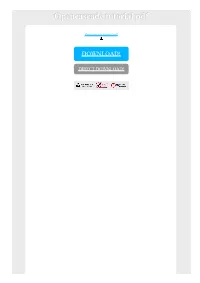 Opencascade Tutorial Pdf