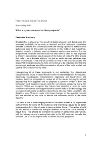 What Are Your Comments on These Proposals?