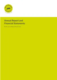 Annual Report and Financial Statements