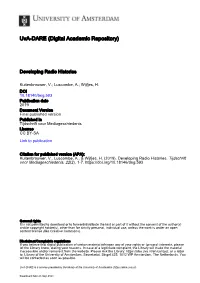 Uva-DARE (Digital Academic Repository)