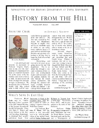 Volume XIV, Issue 1, History