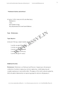 Concept of Linearity