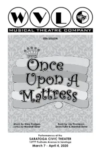 Once Upon a Mattress Program