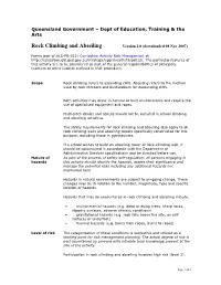 Rock Climbing and Abseiling Version 2.0 (Downloaded 08 Nov 2007)