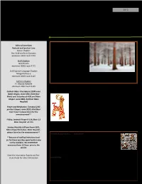 Newsletter Template 2011