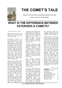 The Comet's Tale