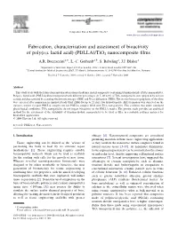 Tio2 Nanocomposite Films