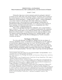 Between Scylla and Charybdis: Presuppositionalism, Circular Reasoning, and the Charge of Fideism