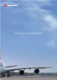 Building a Stronger Qantas