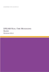 DREAM Real Time Messaging Guide