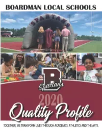 2020 Boardman Schools Quality Report