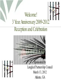 3Rd Year Anniversary Presentation