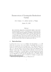 Enumeration of Nonsingular Buekenhout Unitals