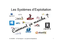 Les Systèmes D'exploitation